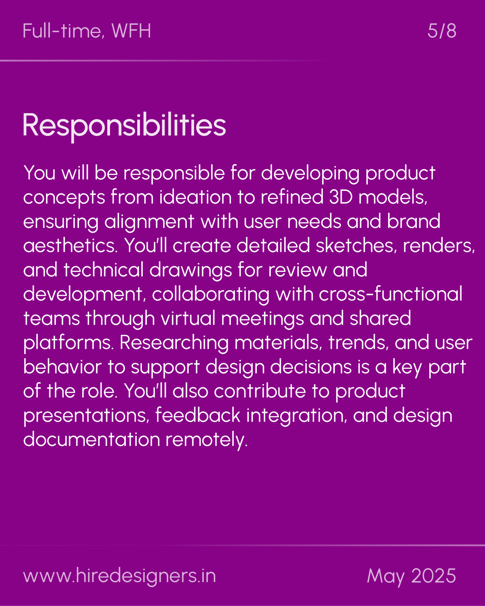 Jr Industrial Designer- WFH_5 - Hire Designers