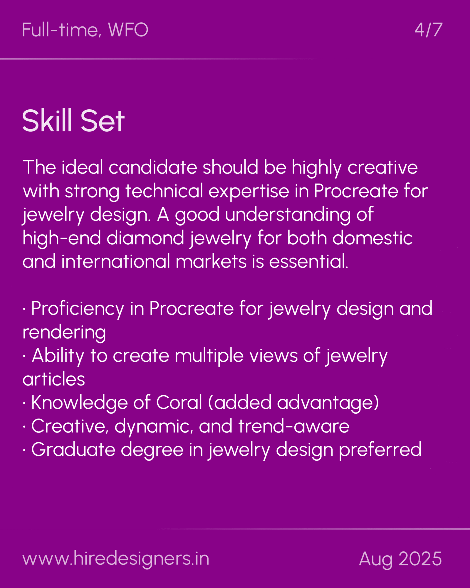 Procreate Jewellery Designer-Mumbai_4 - Hire Designers