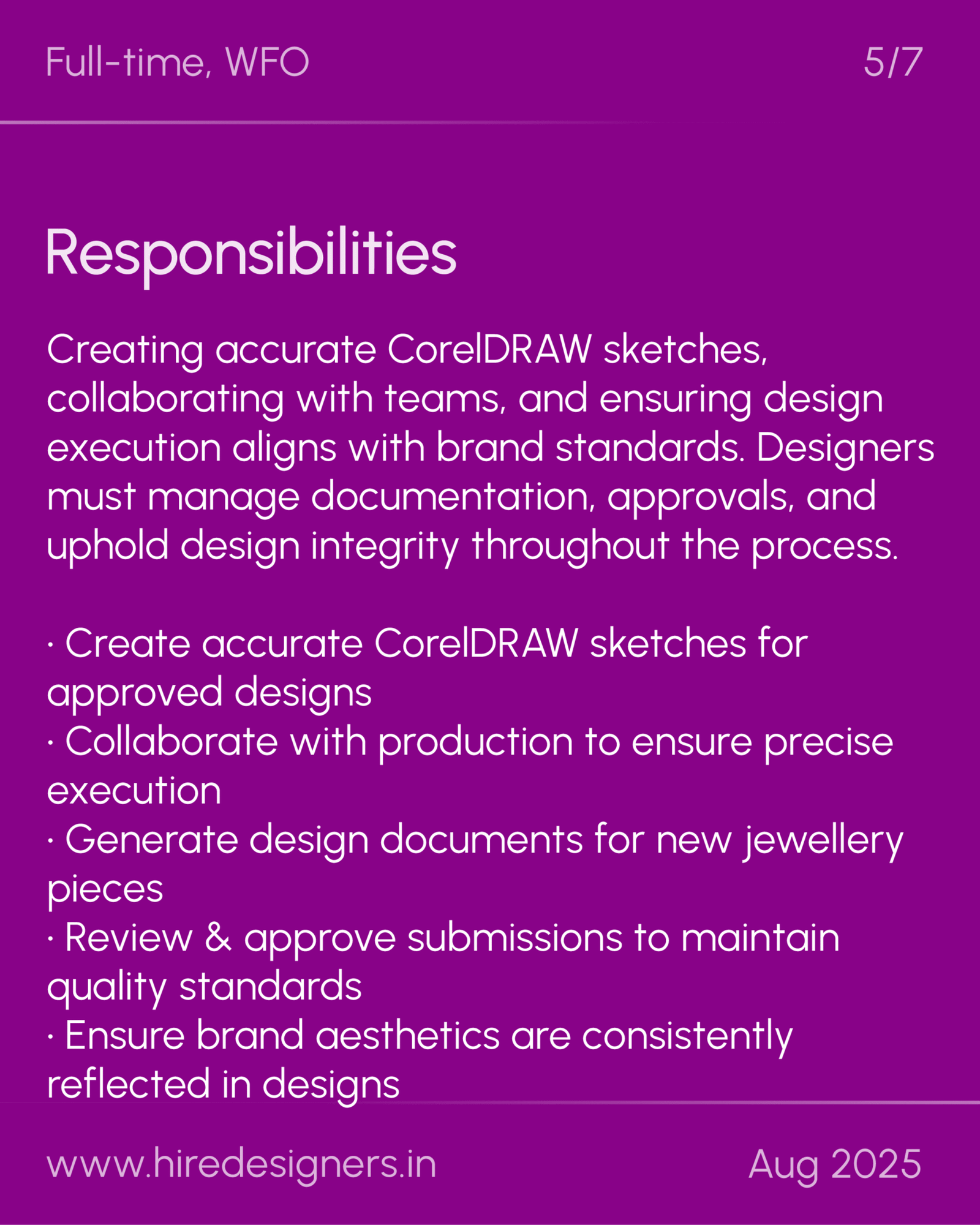 Sr Corel Jewellery Designer- Mumbai_5 - Hire Designers