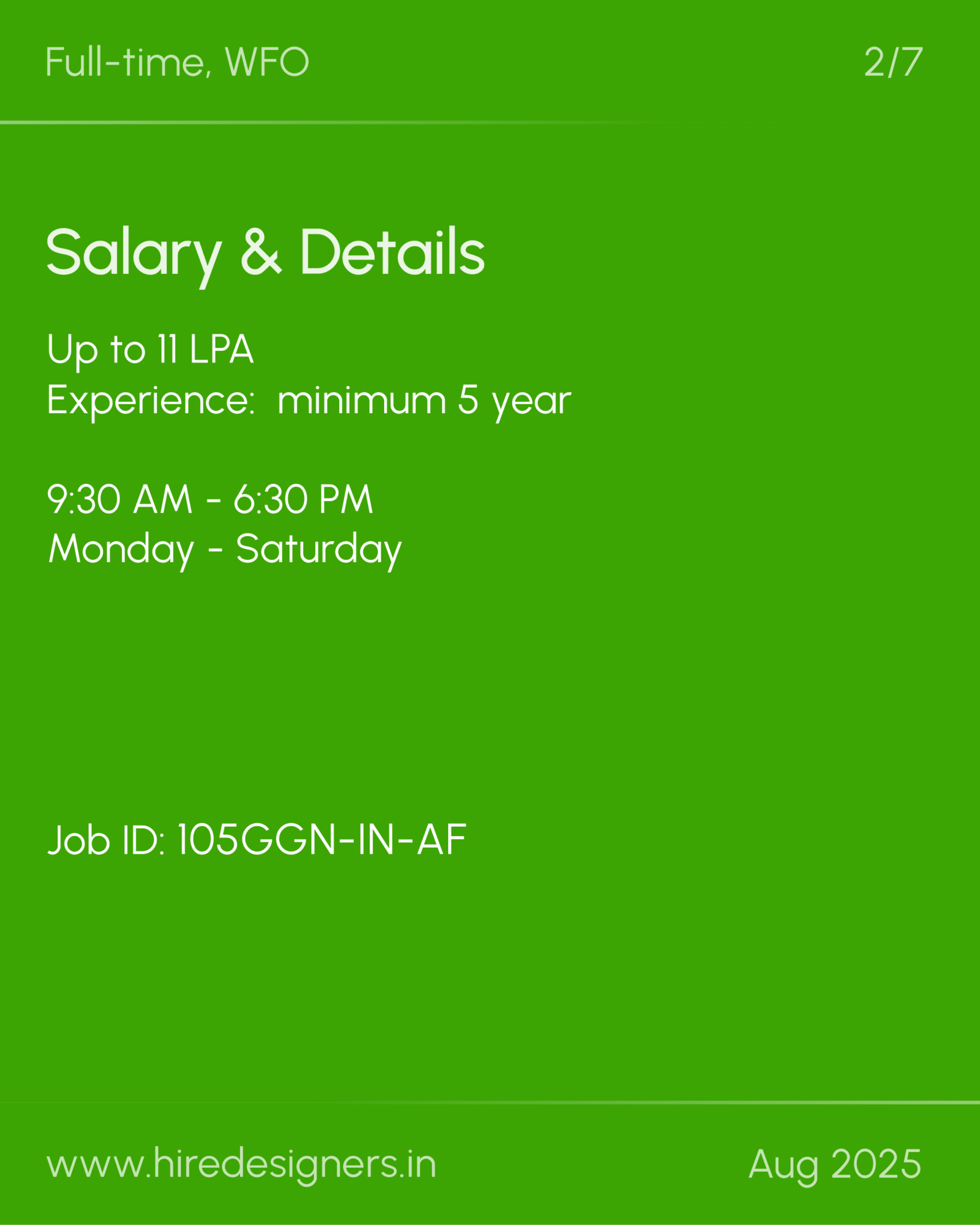 Sr Interior Designer-GGN_18 - Hire Designers