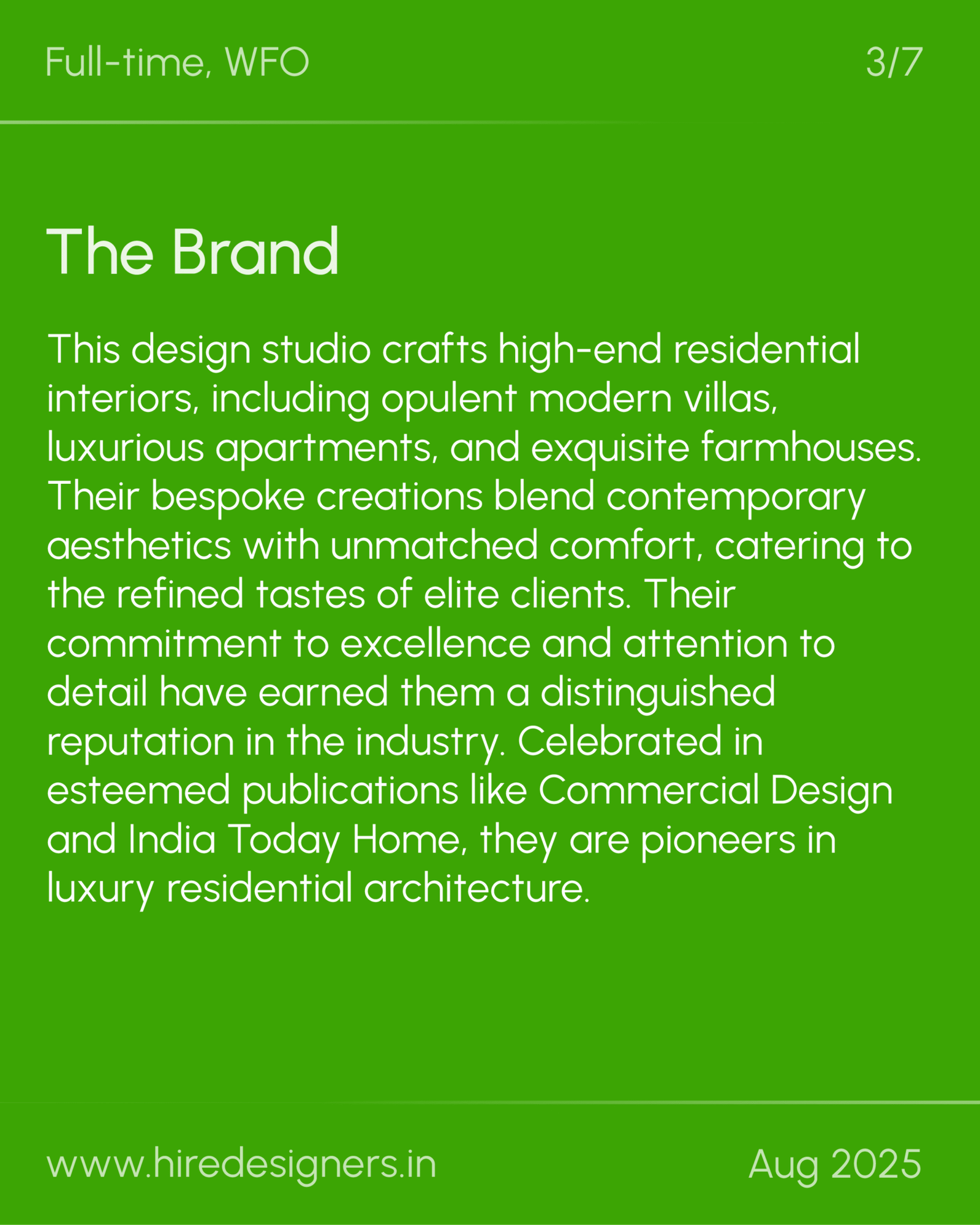 Sr Interior Designer-GGN_19 - Hire Designers