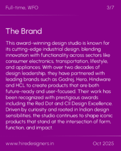 ASSt Industrial Designer-GGN_3 - Hire Designers