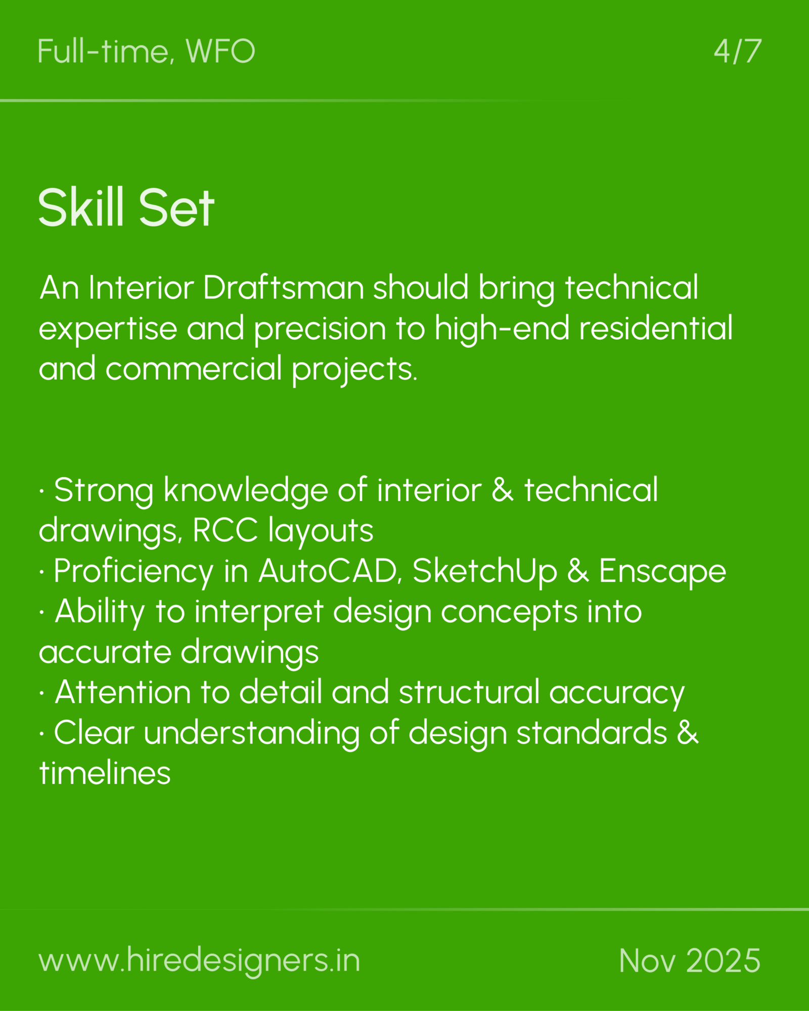 Interior Draftsman - Mum_20 - Hire Designers