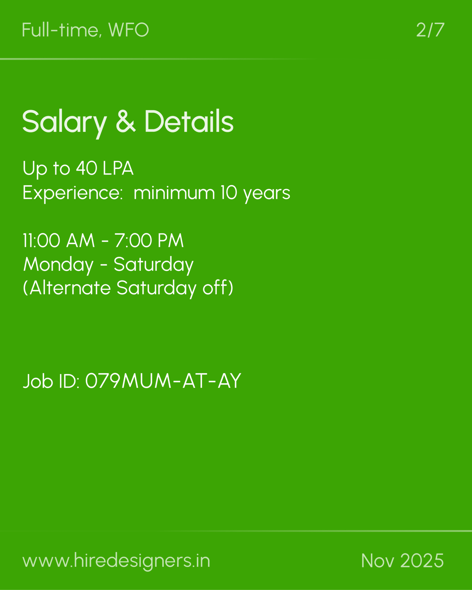 Sr Architect Interior Designer-Mum_18 - Hire Designers