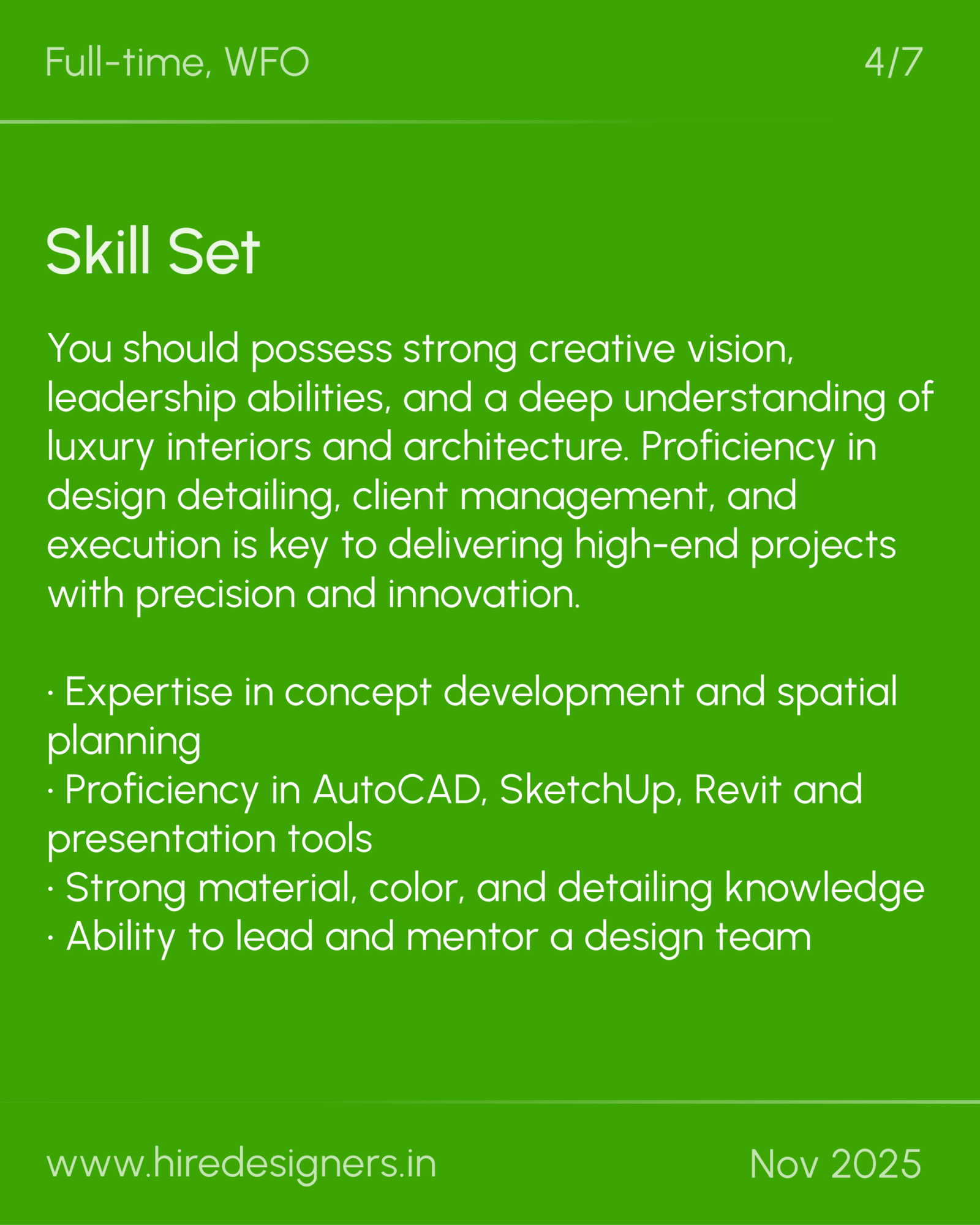 Sr Architect Interior Designer-Mum_20 - Hire Designers