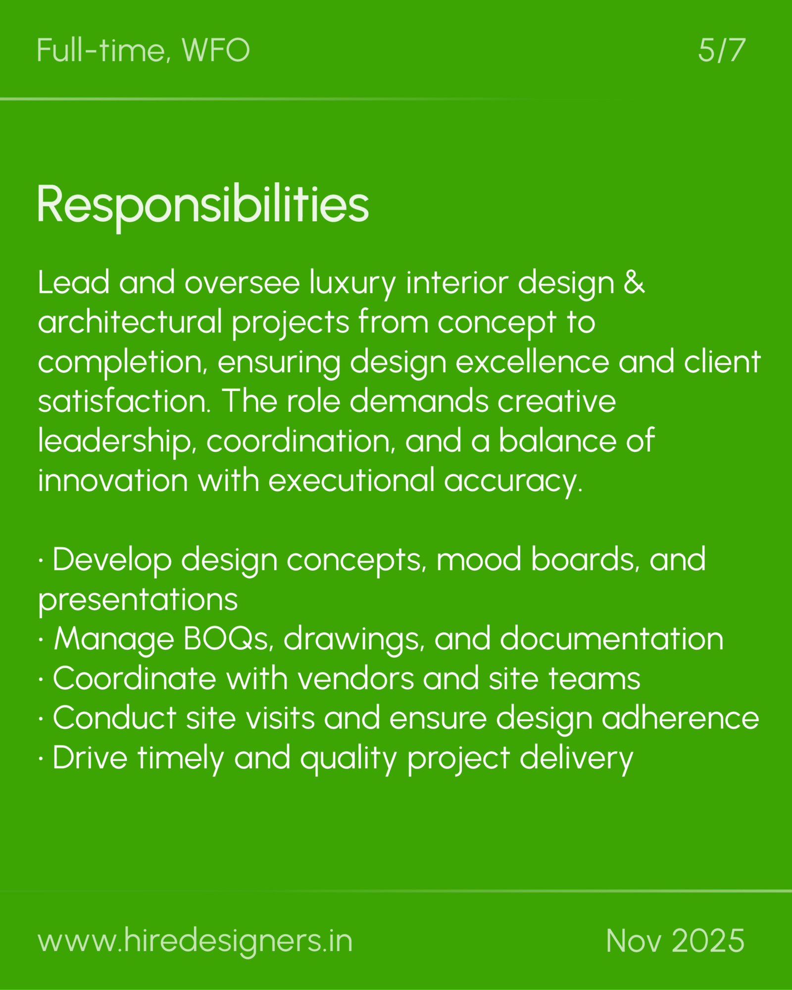 Sr Architect Interior Designer-Mum_21 - Hire Designers