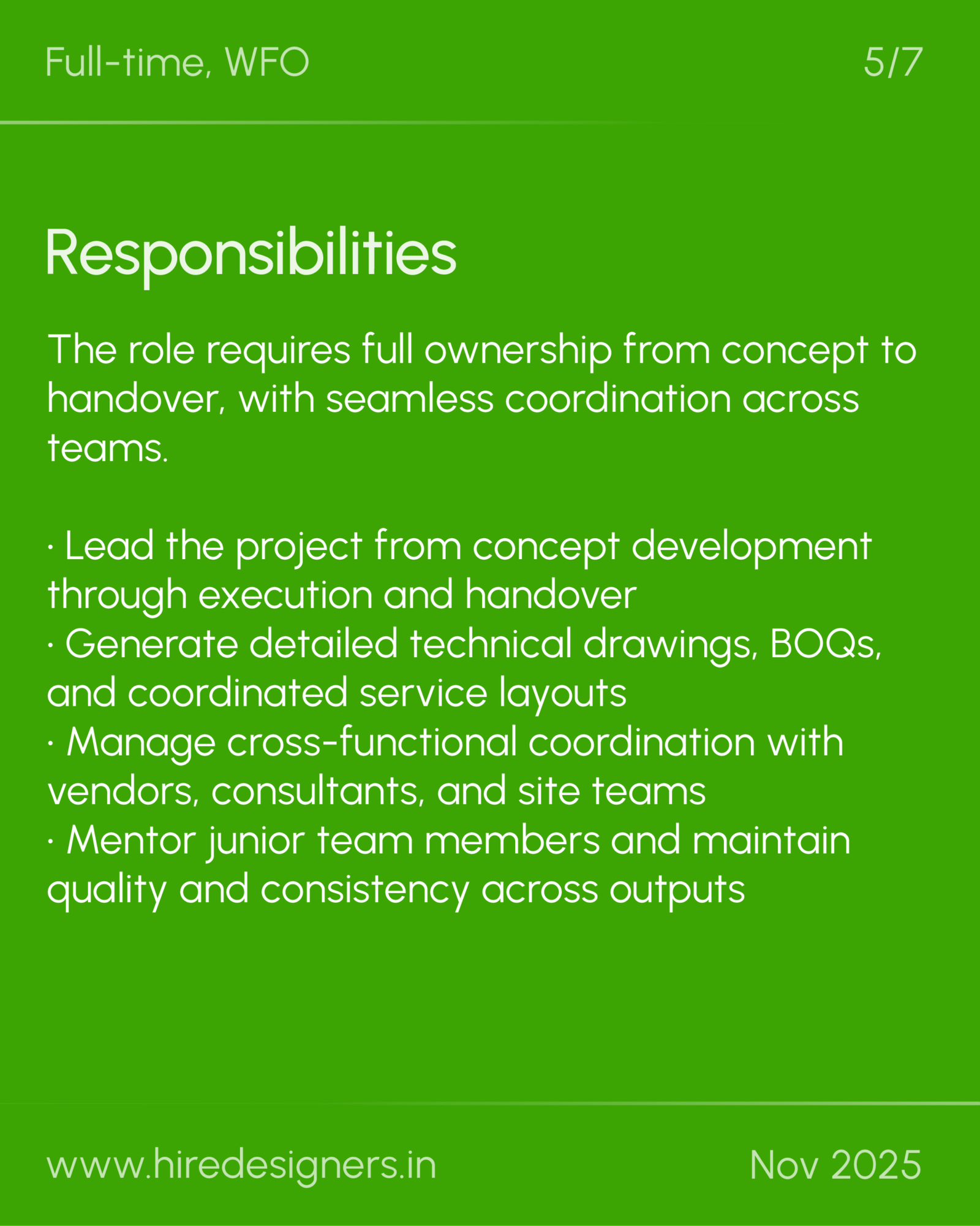 Sr Interior Architect-Mum_21 - Hire Designers