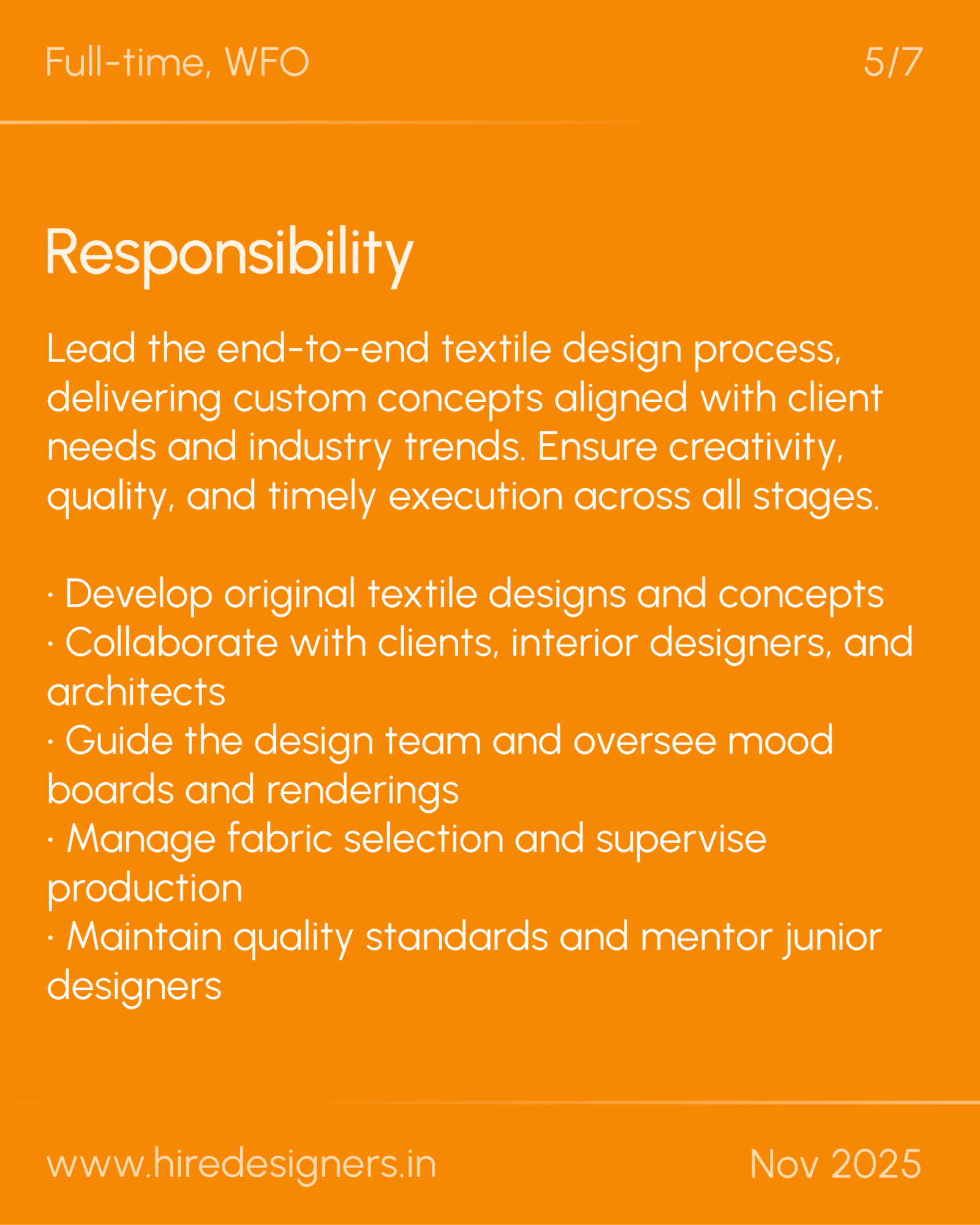 Sr Textile Designer-Mum_13 - Hire Designers