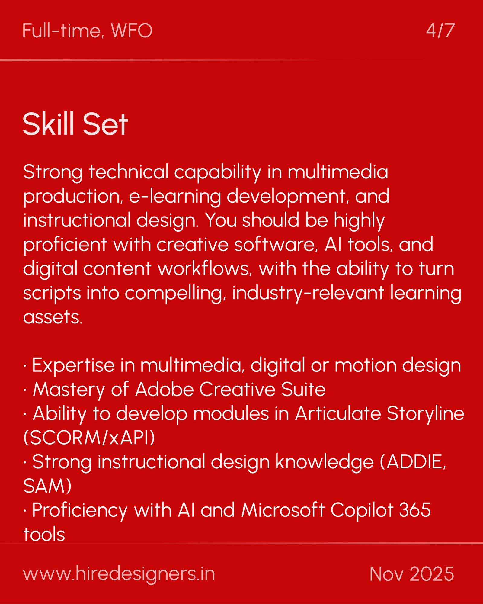 instructional designer-GGN_36 - Hire Designers