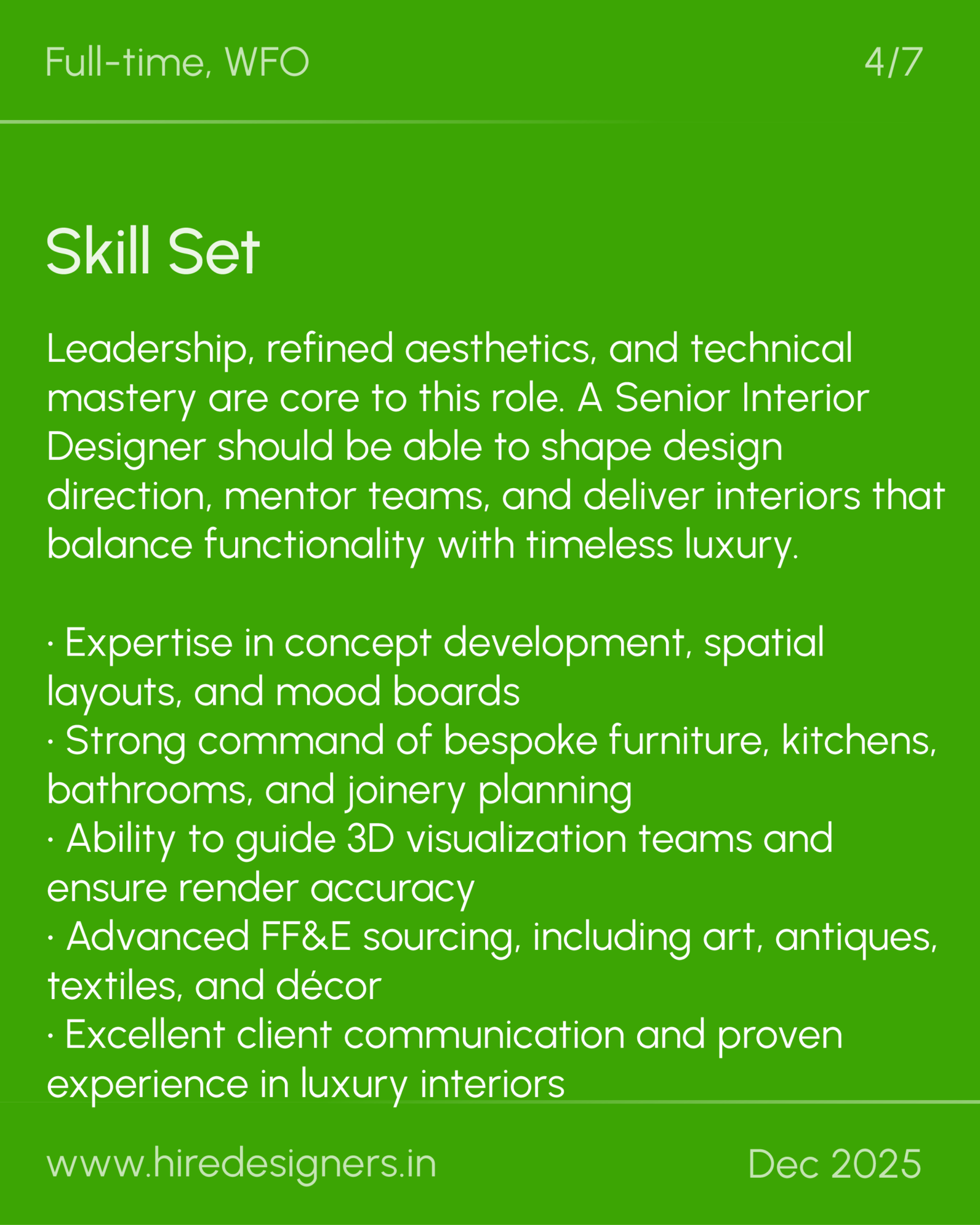 Sr Interior Designer-Mum_20 - Hire Designers