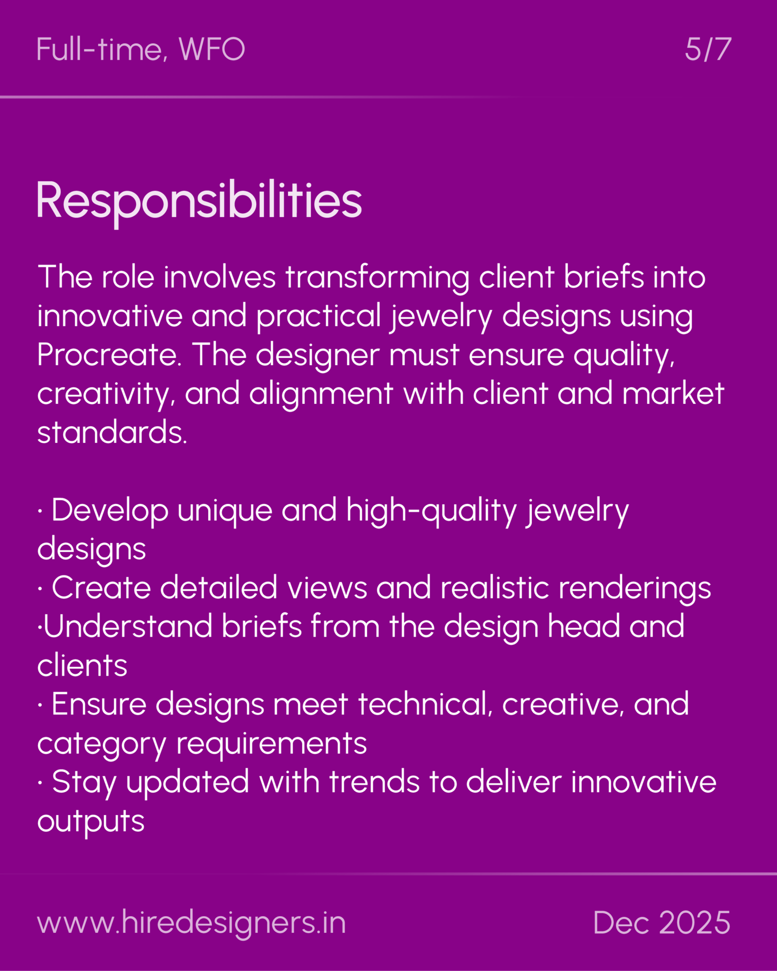 pROCREATE jEWELLERY dESIGNER-mUM_5 - Hire Designers