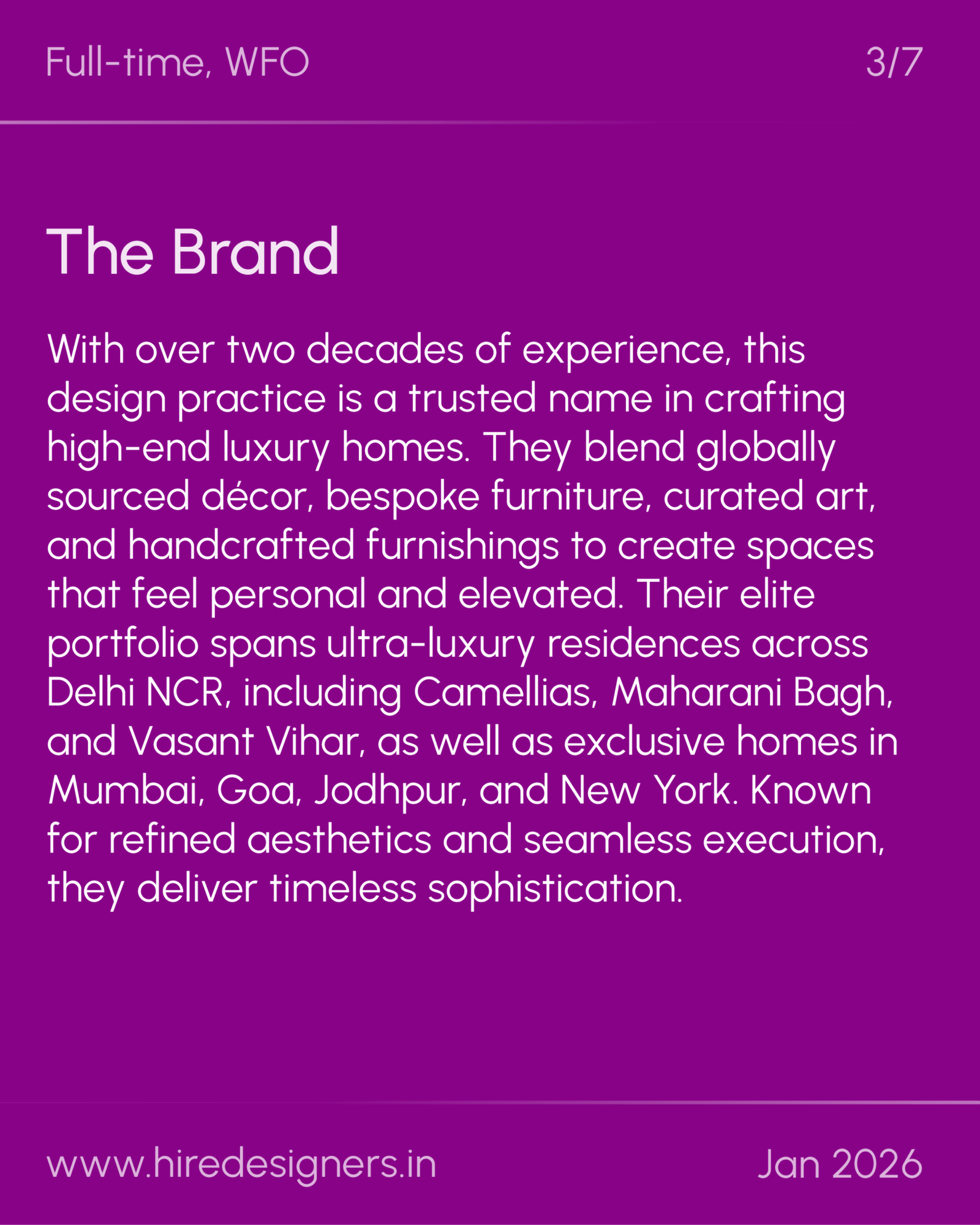 Assoc furniture designer-DEL_3 - Hire Designers