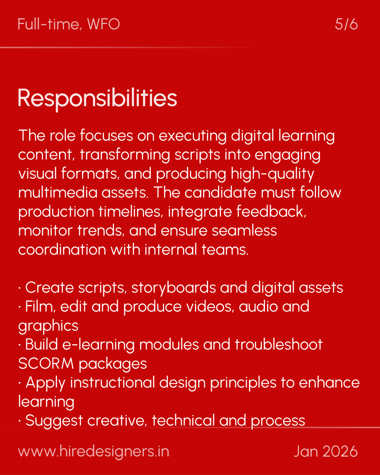 Instructional Designer-GGN_37 - Hire Designers