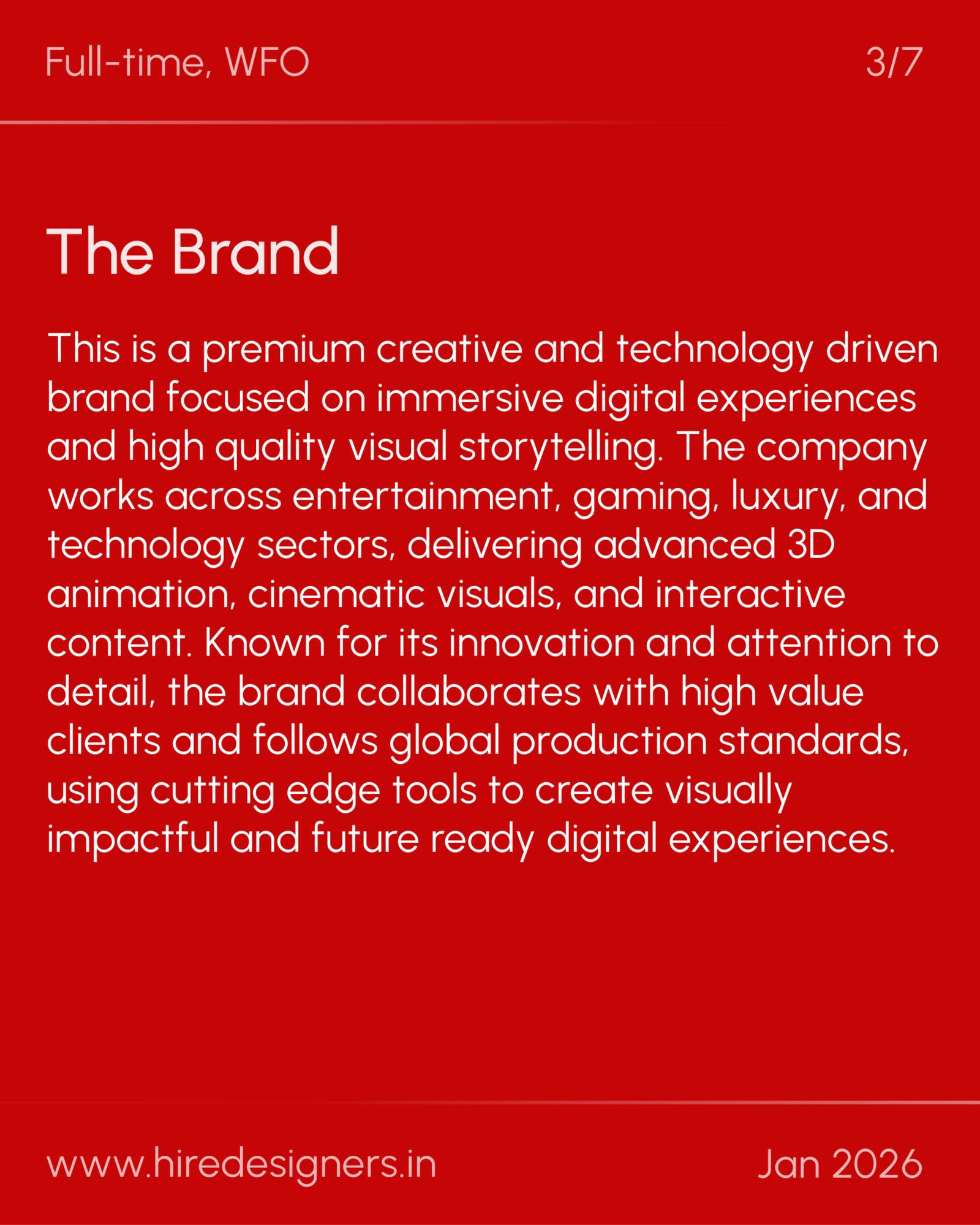 Sr 3D Animator-BNG_35 - Hire Designers