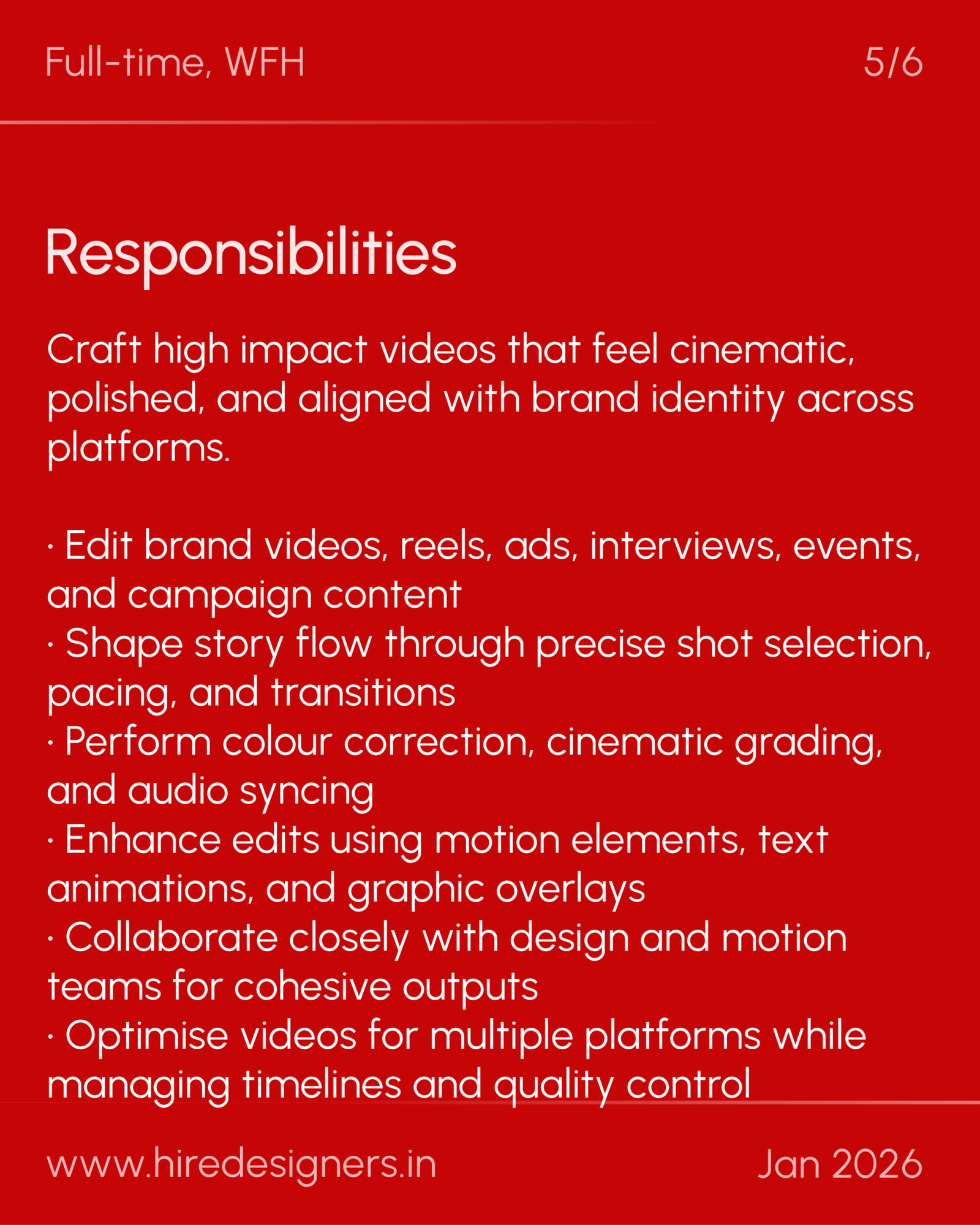 Video Editor-wfh_37 - Hire Designers