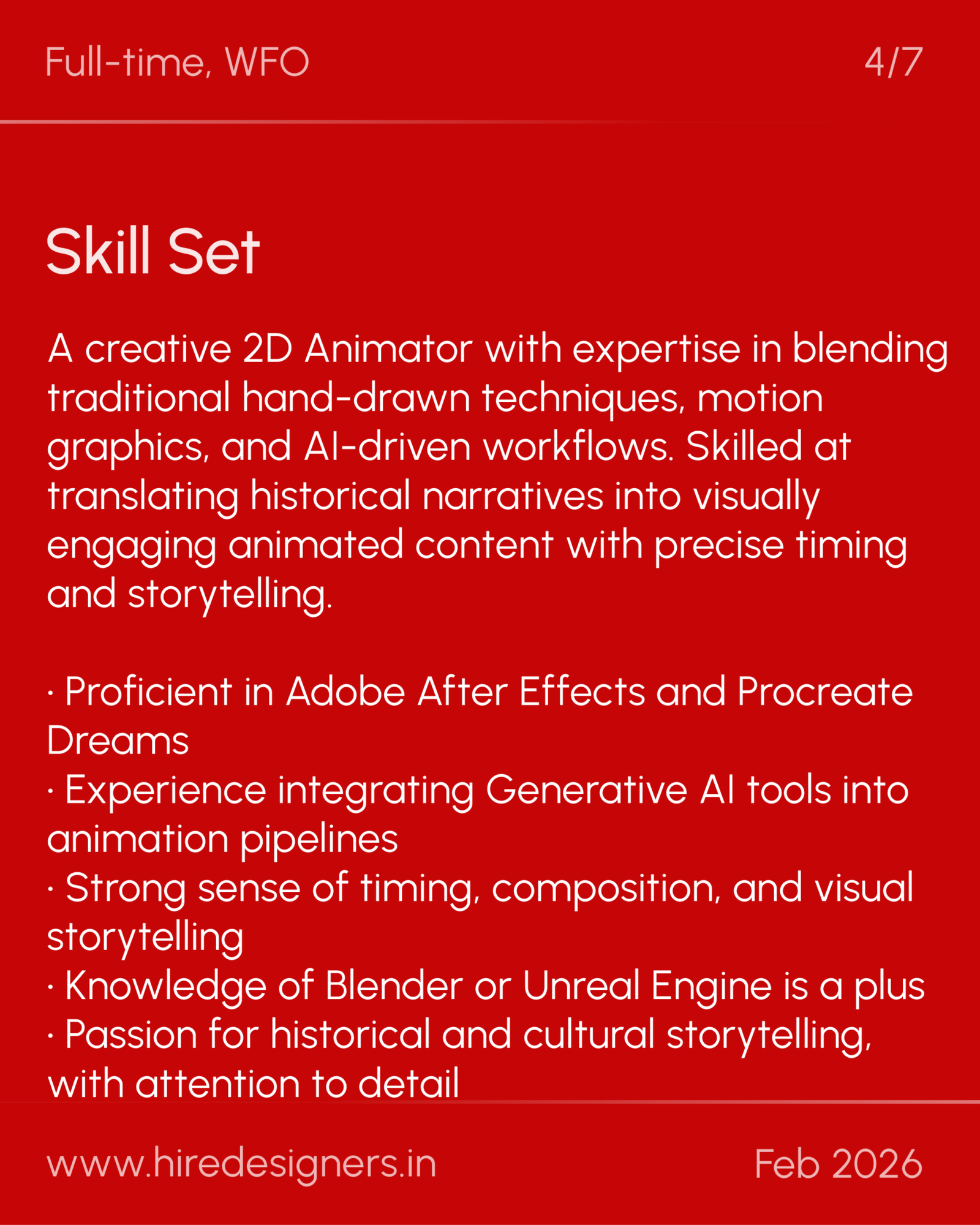 2D Animator-NOI_36 - Hire Designers