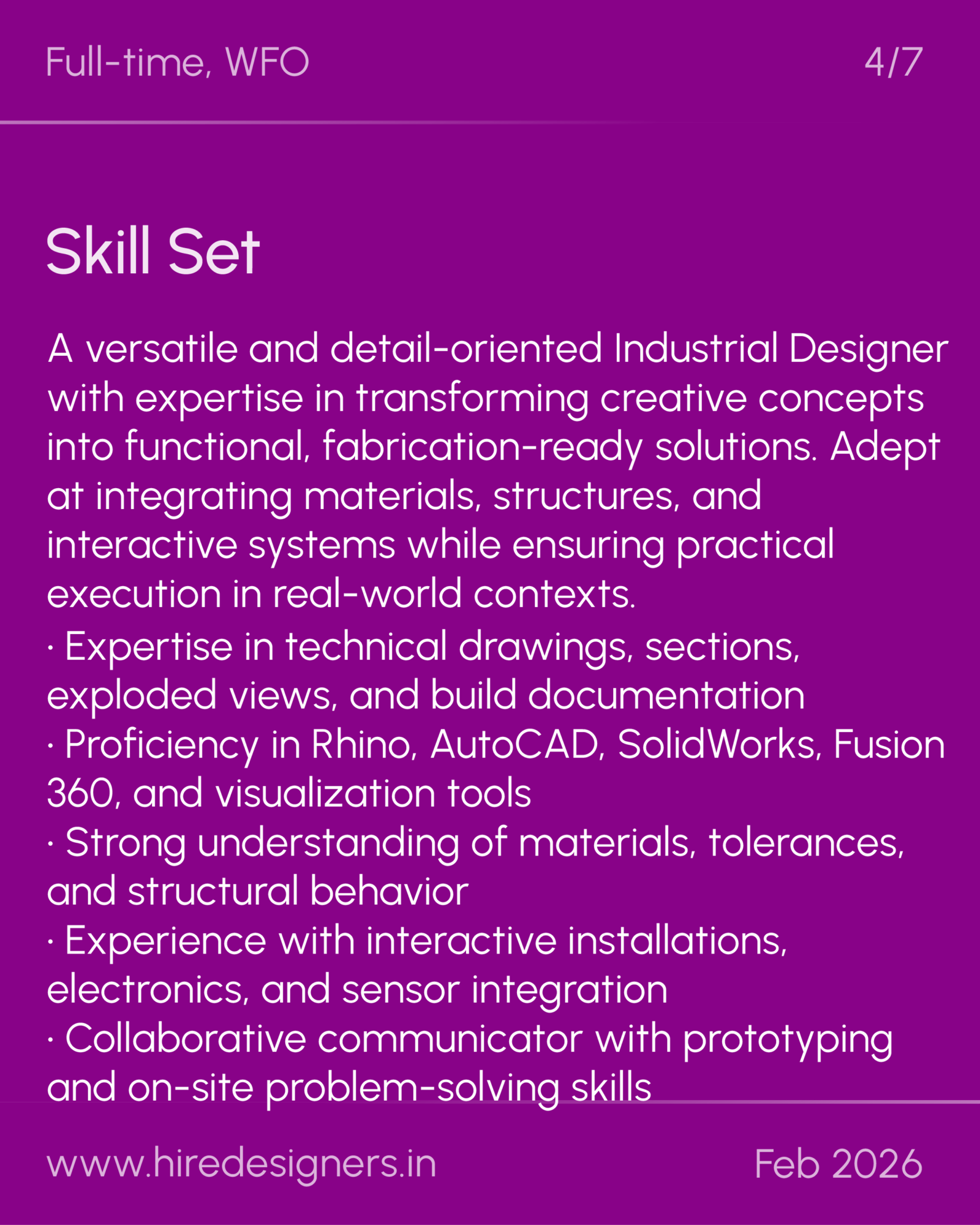 Industrial Designewr-CHN_4 - Hire Designers
