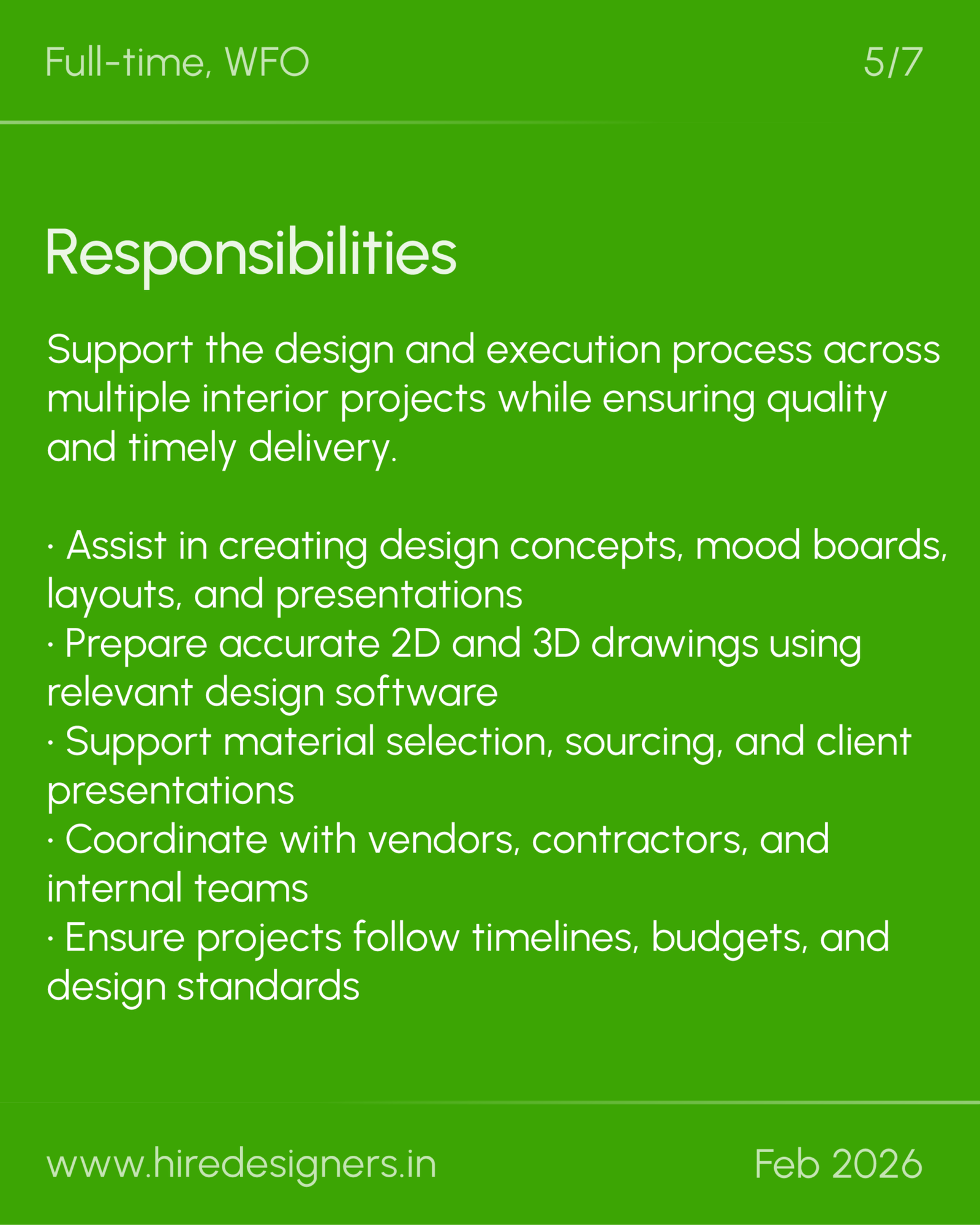 Jr Interior Designer-MUM_21 - Hire Designers