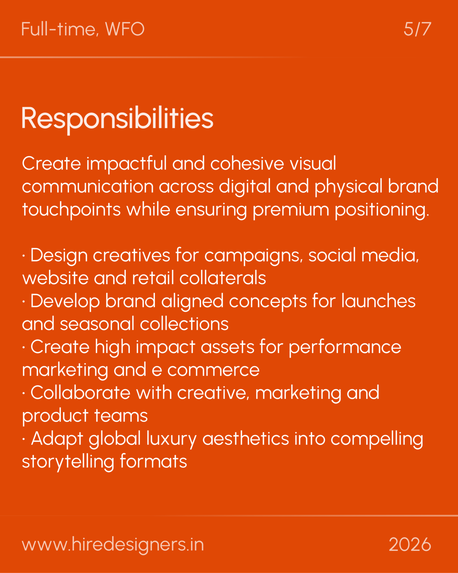 Luxury brand communication designer-GGN_29 - Hire Designers