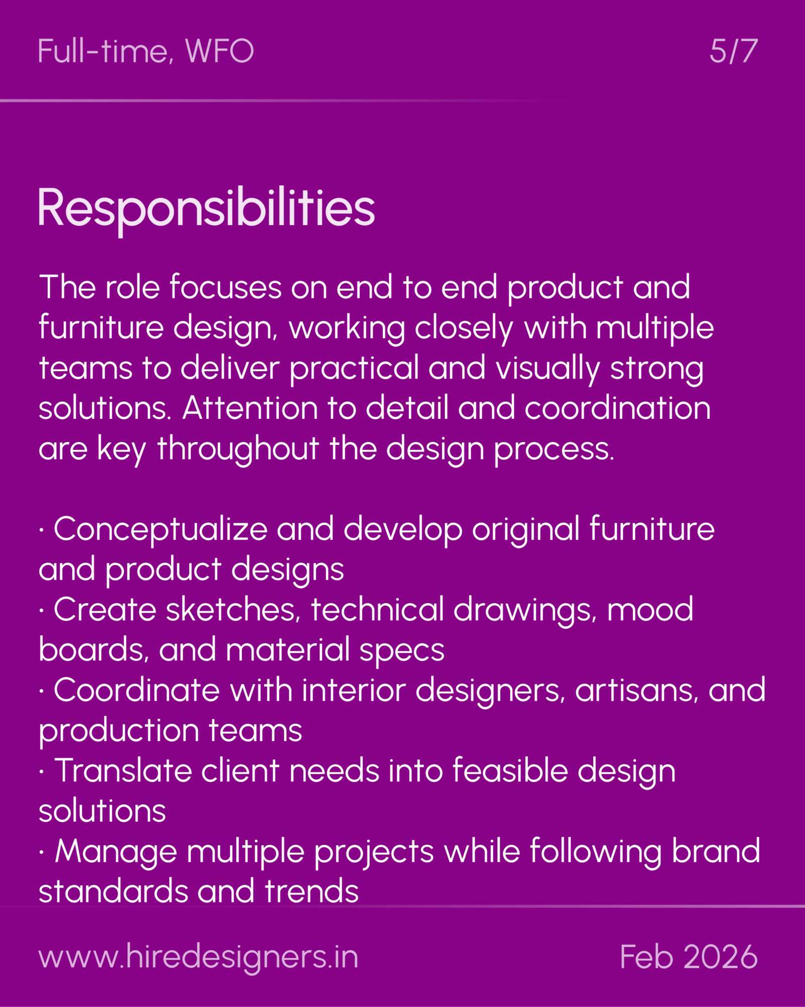 Product-Furniture Designer-MUM_5 - Hire Designers