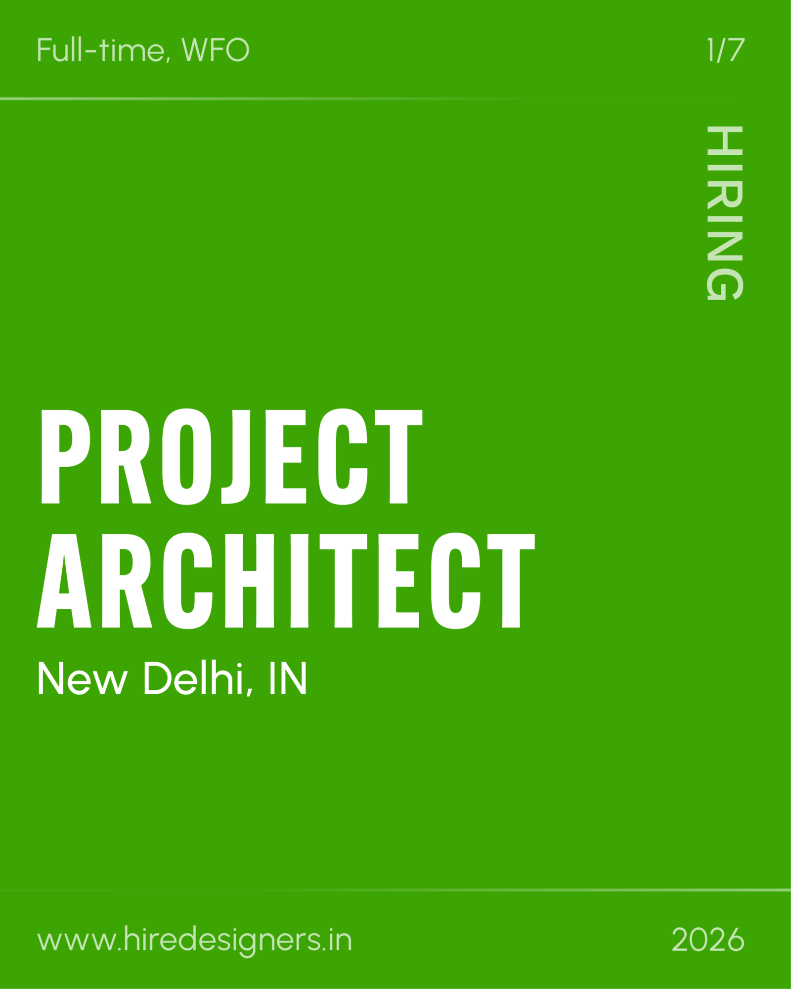 Project architect-DEL_17-17 - Hire Designers