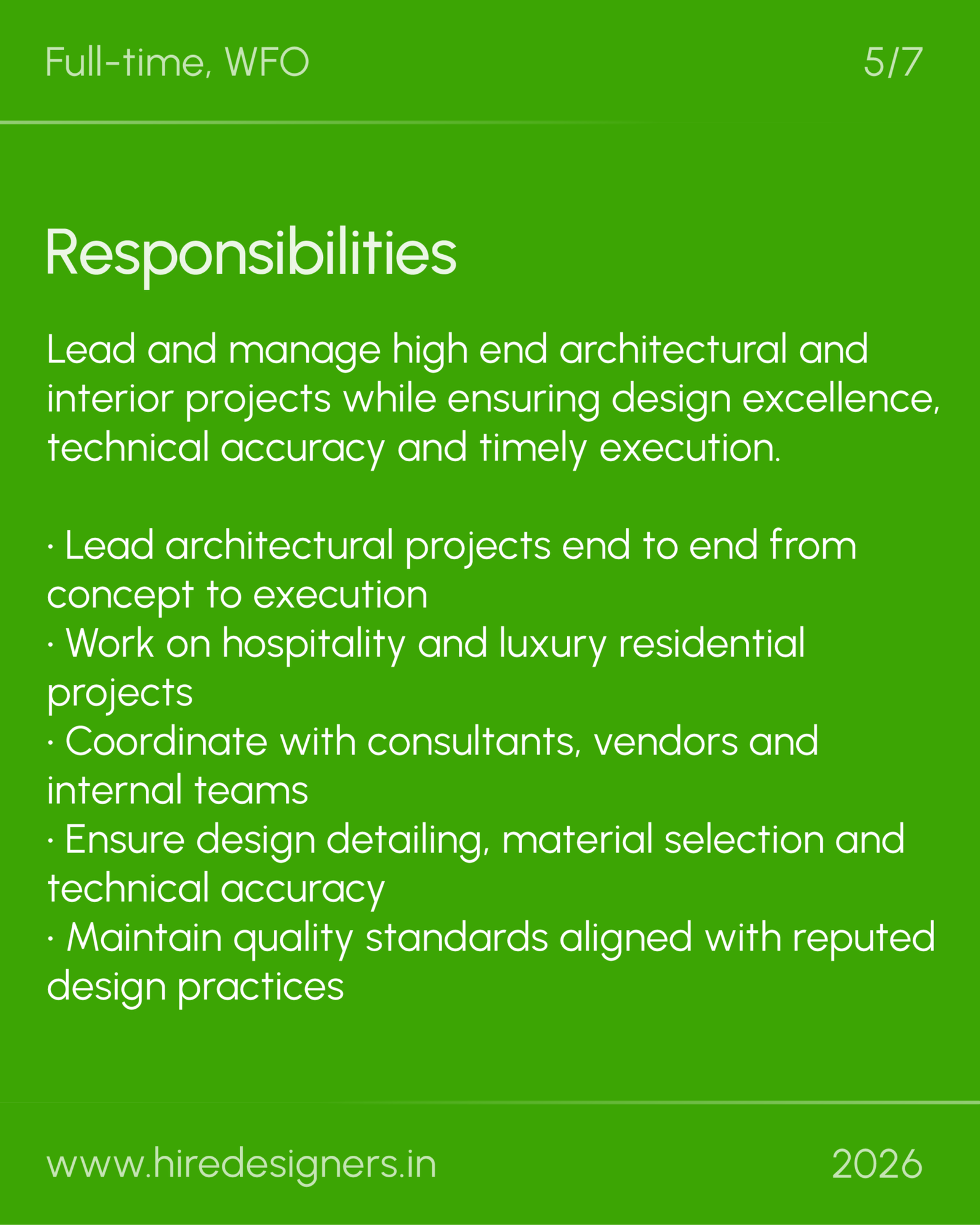 Project architect-DEL_21 - Hire Designers