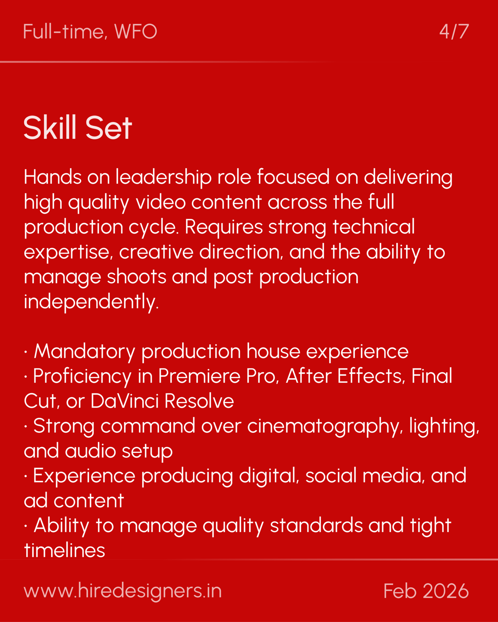 Video Editor Videographer_36 - Hire Designers