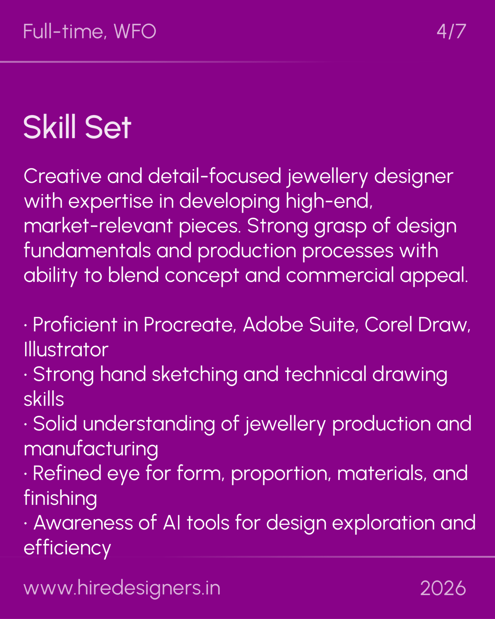 Jewellery Designer-DEL_4 - Hire Designers