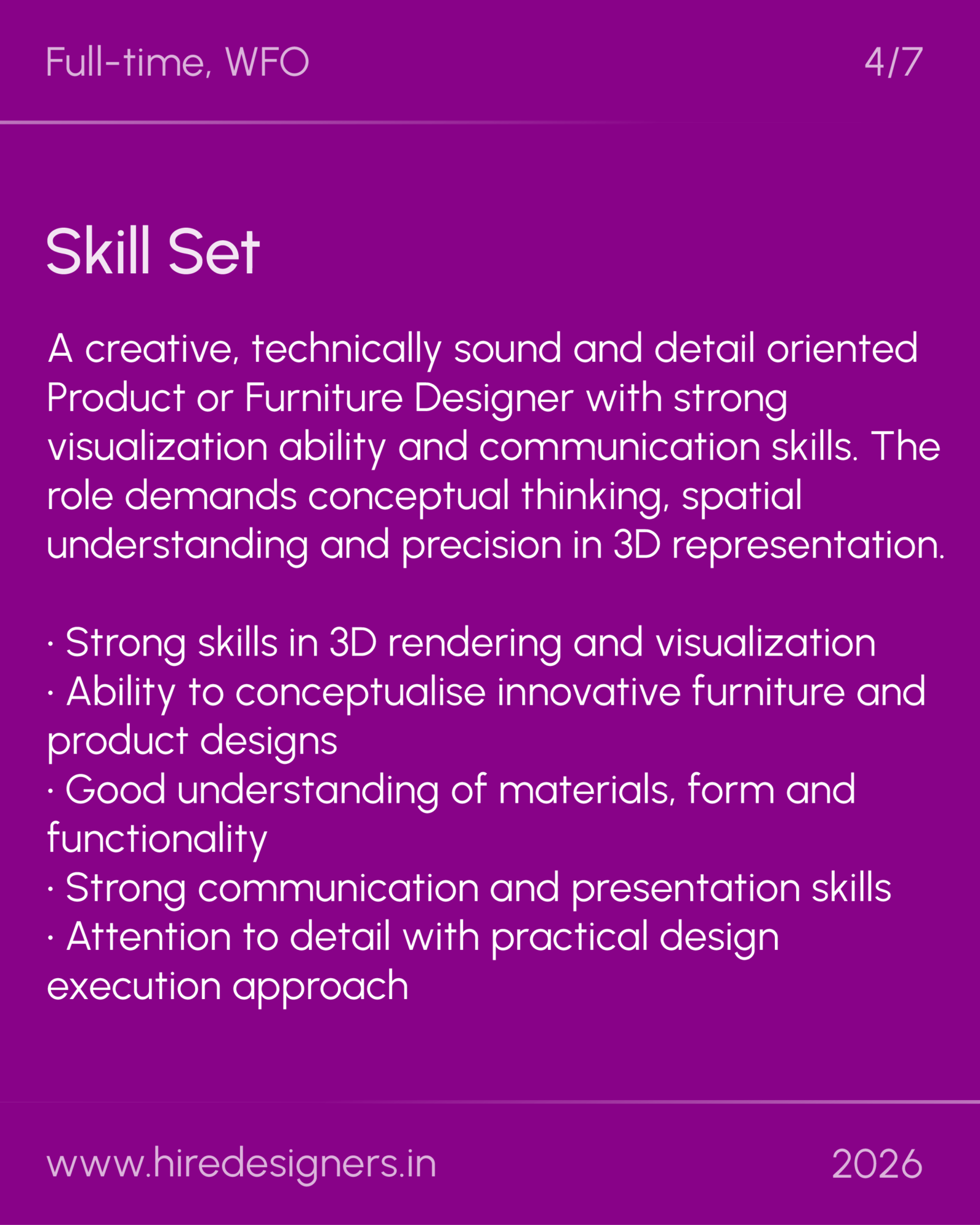 Product Furniture designer-GGN_4 - Hire Designers