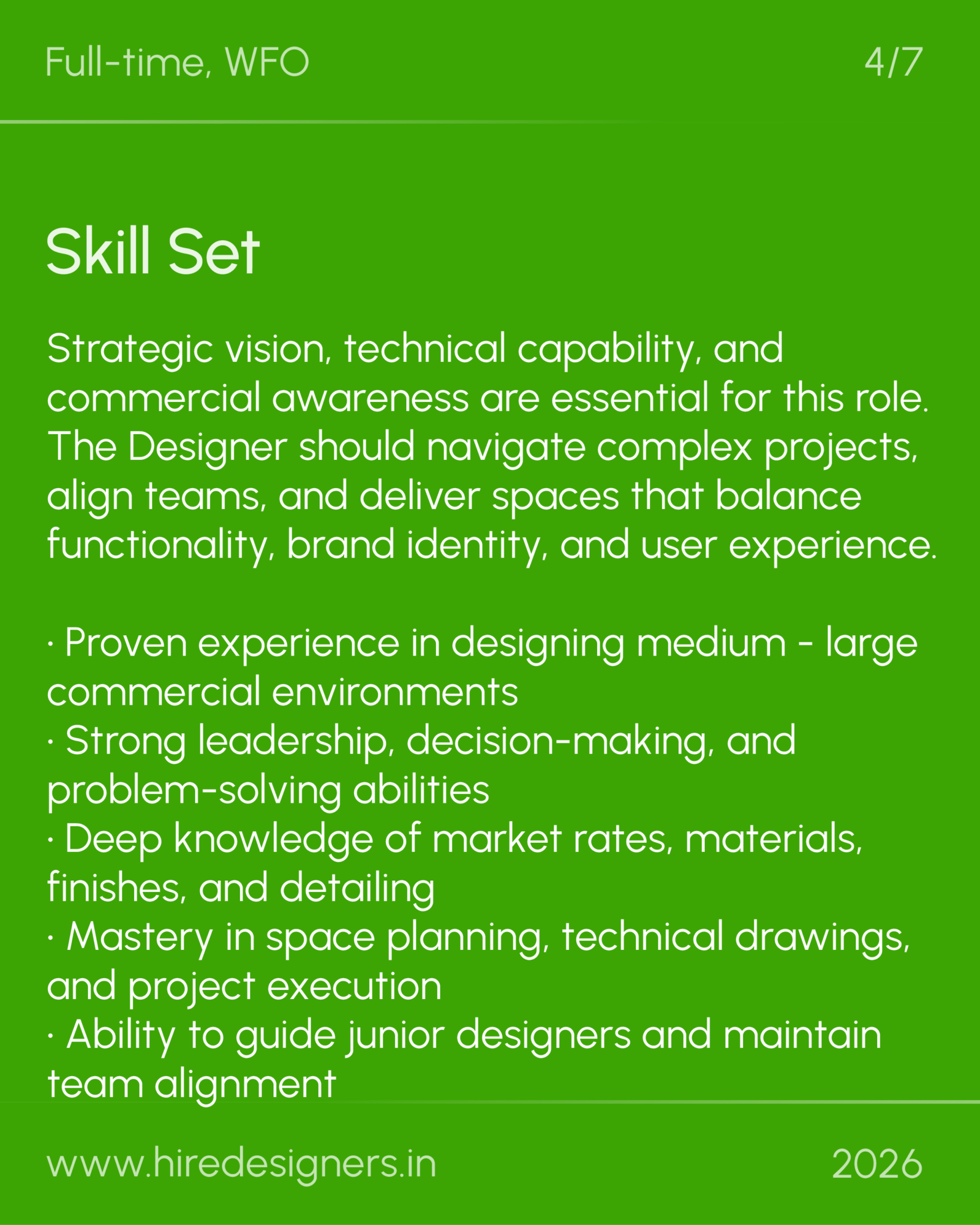 Sr Commercial Interior Designer-MUM_20 - Hire Designers