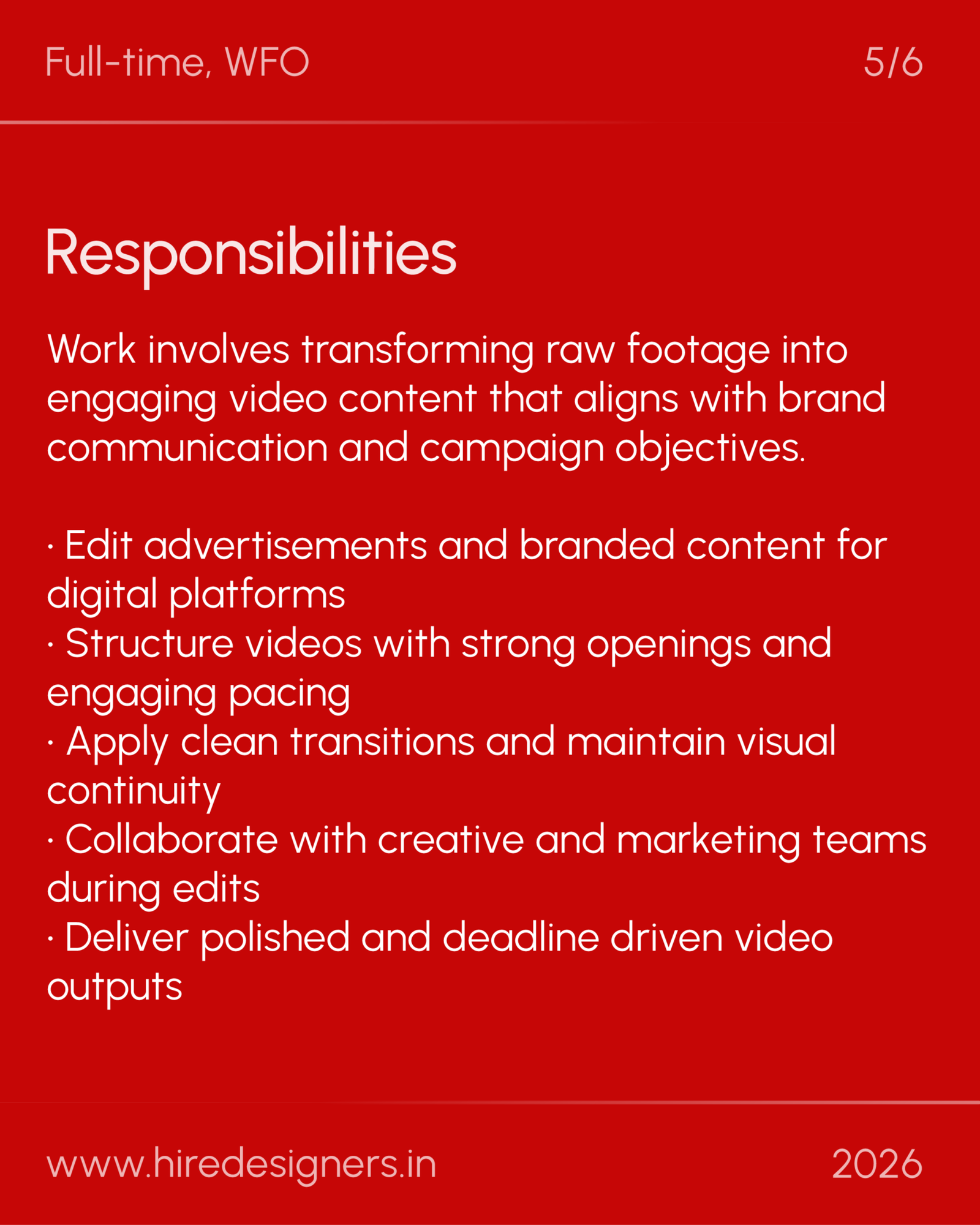 Video Editor-HYD_37 - Hire Designers